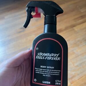 Lush Strawberry Feels Forever Body Spray - 6.7 Oz BRAND NEW SOLD OUT